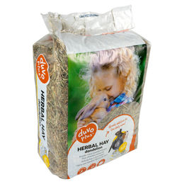 Produktbild von Duvo+ Kräuterheu mit Löwenzahn für Kaninchen 1 kg - 1 kg