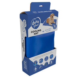 Duvo+ Kühlmatte für Hunde aus Nylon in Blau Größe XL – Bild 1 von 4