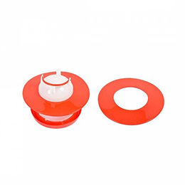 Duvo+ Kunststoffabdeckung für Vogeltränken in Rot – Bild 1 von 2