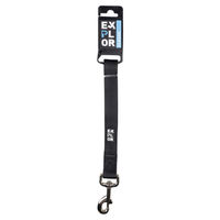 Produktbild von Duvo+ Kurzführer Classic Leine aus Nylon Schwarz 30 cm x 25 mm