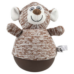 Produktbild von Duvo+ Kuscheltier Tumbly Affe braun aus Plüsch 13,5 x 13,5 x 22 cm