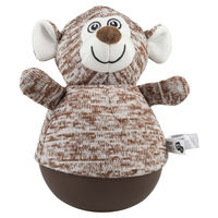 Produktbild von Duvo+ Kuscheltier Tumbly Affe braun aus Plüsch 13,5 x 13,5 x 22 cm