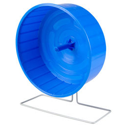 Duvo+ Laufrad für Nagetiere aus Kunststoff Blau Größe M Ø 20 cm – Bild 1 von 2