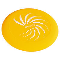 Produktbild von Duvo+ LED Frisbee Hundespielzeug aus Silikon orange und gelb USB wiederaufladbar