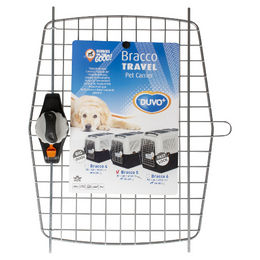 Produktbild von Duvo+ Metalltür für Bracco Travel Transportbox Silber 58 x 68 x 5 cm