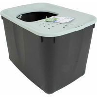 Produktbild von Duvo+ Micia ECO Top Katzentoilette Top-Entry Schwarz/Grau aus Kunststoff