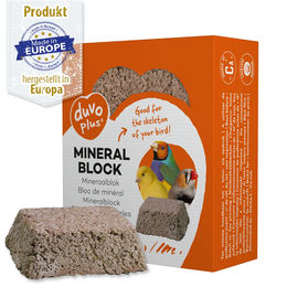 Duvo+ Mineralblock Ergänzungsfutter für Vögel wie Wellensittiche und Kanarienvögel 80 g - 80 g – Bild 1 von 4