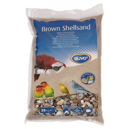Produktbild von Duvo+ Muschelgrit Naturmaterial für Vögel und Papageien 20 kg - 20 kg