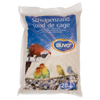 Produktbild von Duvo+ Muschelgrit Naturmaterial für Vögel und Papageien - 20 kg