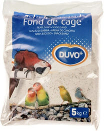Duvo+ Muschelgrit weißer Muschelsand für Vögel und Papageien 5 kg – Bild 1 von 4
