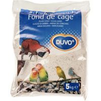 Produktbild von Duvo+ Muschelgrit weißer Muschelsand für Vögel und Papageien 5 kg
