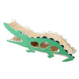 Duvo+ Nagerhaus Krokodil aus Holz für Nagetiere – Bild 1 von 10