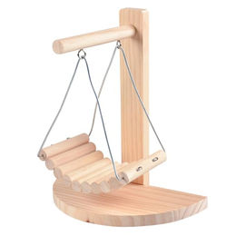 Produktbild von Duvo+ Nagerschaukel Schaukelstuhl aus Holz für kleine Nagetiere - 1 Stk.