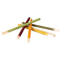 Produktbild von Duvo+ Nagersnack Knabberstange aus Holz mit Gemüse und Blumen für Kaninchen 75 g - 75 g