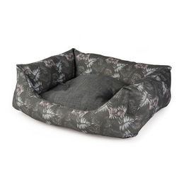 Duvo+ Nigra Hundekorb rechteckig Schwarz Stoff 110 x 85 x 22 cm – Bild 1 von 2