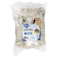 Produktbild von Duvo+ Nistmaterial Cotton Dream weiß aus Baumwolle für Vögel und kleine Säugetiere 150 g