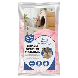 Duvo+ Nistmaterial Dream Rosa Baumwolleinstreu für Nager 100 g – Bild 1 von 4