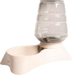 Produktbild von Duvo+ Nuvola Trinkbrunnen für Hunde aus Kunststoff 3,8 l Beige Braun - 3,8 l