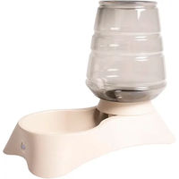 Produktbild von Duvo+ Nuvola Trinkbrunnen für Hunde aus Kunststoff 3,8 l Beige Braun - 3,8 l