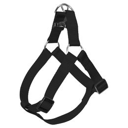 Duvo+ Nylon Step In Hundegeschirr Schwarz 80-100 cm – Bild 1 von 3