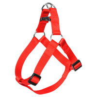 Produktbild von Duvo+ Nylon Step In Norwegergeschirr für Hunde Rot 80-100 cm