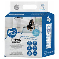 Produktbild von Duvo+ P-Pad Premium Welpenunterlage für Welpen Größe M 50 Stück