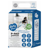 Produktbild von Duvo+ P-Pad Premium Welpenunterlage mit Grüntee-Duft für Welpen Größe M - 30 x 30 Stk.