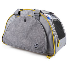 Duvo+ Paris Comfy Transporttasche für kleine Hunde und Tiere bis 7 kg Grau wasserdicht – Bild 1 von 5