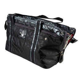Duvo+ Paris Pet Bag Sporty Transporttasche für Hunde und Katzen Schwarz Mini mit Fleece und wasserdichter Oberfläche – Bild 1 von 6