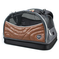 Produktbild von Duvo+ Paris Travel Bag 3in1 Tiertransporttasche Mini Karamell für Hunde 44x31x31 cm