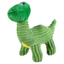 Duvo+ Plüschspielzeug Dino Brontosaurus für Hunde grün aus Baumwolle – Bild 1 von 4