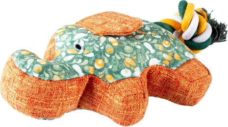 DUVO+ Plüschspielzeug Elephant für Hunde in Grün und Bunt – Bild 1 von 2