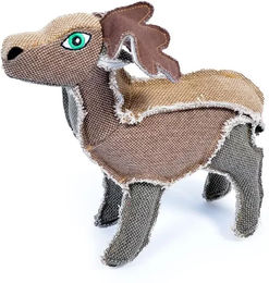 Duvo+ Plüschspielzeug Hirsch aus Canvas für kleine und mittelgroße Hunde - 1 Stk. – Bild 1 von 3