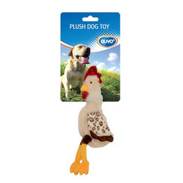 Produktbild von Duvo+ Plüschspielzeug Huhn in Rot und Weiß Größe M - 60 g