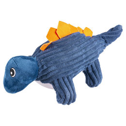 Duvo+ Plüschspielzeug Stegosaurus Dino für Hunde Blau – Bild 1 von 4