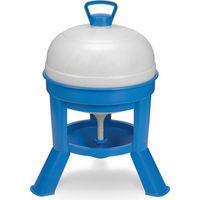 Produktbild von Duvo+ Polystyrol Wasserreservoir mit Füßen für Hühner und Enten Blau 20 L - 20 l