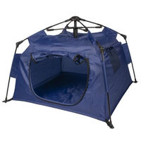 Produktbild von Duvo+ Pop Up Haustierzelt für Hunde in Blau Größe S 70x70x47cm