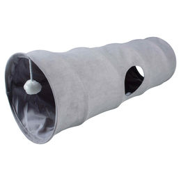 Produktbild von Duvo+ Purrly Spieltunnel für Katzen Grau Größe L