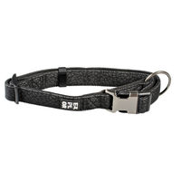 Produktbild von Duvo+ Reflektierendes Hundehalsband City NY aus Nylon Schwarz Größe XL