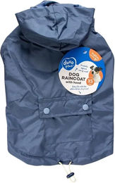 Duvo+ Regenmantel Parka für Hunde blau Größe L wasserdicht - 1 Stk. – Bild 1 von 4