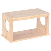 Produktbild von Duvo+ Sandbadehaus aus Holz für Chinchillas, Degus, Hamster und Rennmäuse 35x17,5x18,5 cm