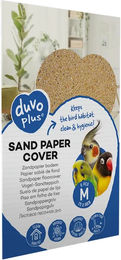 Duvo+ Sandpapier für Vögel Größe S 21 x 35 cm Beige 8 Stück - 8 x 21 cm – Bild 1 von 3