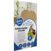 Produktbild von Duvo+ Sandpapier für Vögel Größe S 21 x 35 cm Beige 8 Stück - 8 x 21 cm