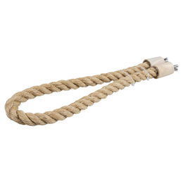 Produktbild von Duvo+ Schaukel und Sitzstange aus Naturmaterialien für Vögel und Nagetiere beige Größe L