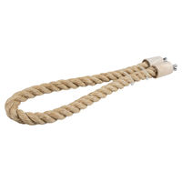 Produktbild von Duvo+ Schaukel und Sitzstange aus Naturmaterialien für Vögel und Nagetiere beige Größe L