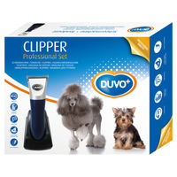 Produktbild von Duvo+ Schermaschine Clipper Set für Hunde mit Kammaufsätzen in Blau
