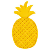 Produktbild von Duvo+ Schleckmatte Ananas Gelb aus Silikon für Hunde aller Größen und Altersstufen
