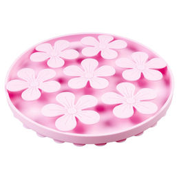 Duvo+ Schnüffelmatte Camellia rosa Spielzeug für Hunde und Katzen 20x20cm – Bild 1 von 6