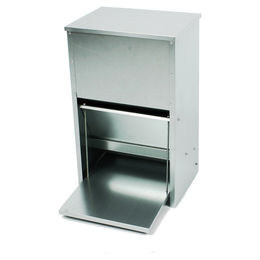 Duvo+ Selbstbedienungssilo für Hühner aus Metall 12 kg - 12 kg – Bild 1 von 3