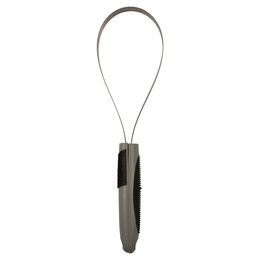 Duvo+ Shedder Bürste für kurzhaarige Hunde in Schwarz/Grau Größe Large aus TPR – Bild 1 von 3